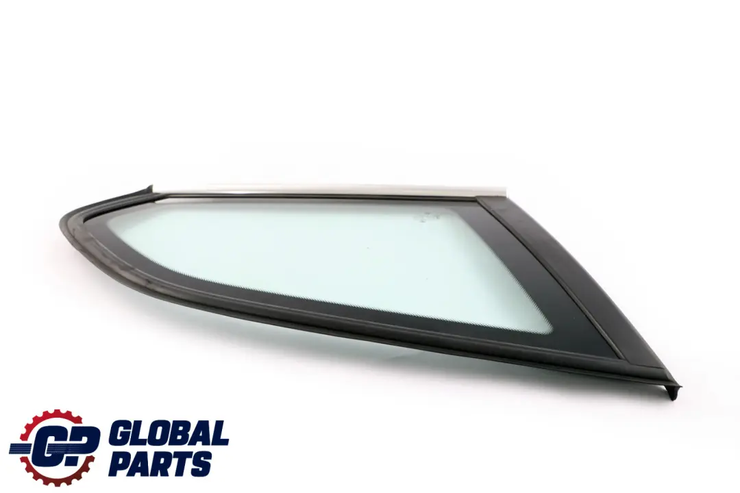 BMW E91 LCI Green Side Window With Gasket Left Rear Glass N/S Chrome - SKU 7130367 - Part number 7130367