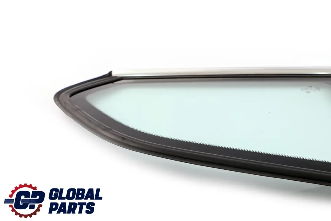 BMW E91 LCI Green Side Window With Gasket Left Rear Glass N/S Chrome - SKU 7130367 - Part number 7130367