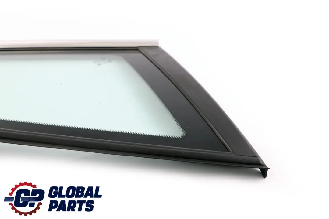 BMW E91 LCI Green Side Window With Gasket Left Rear Glass N/S Chrome - SKU 7130367 - Part number 7130367