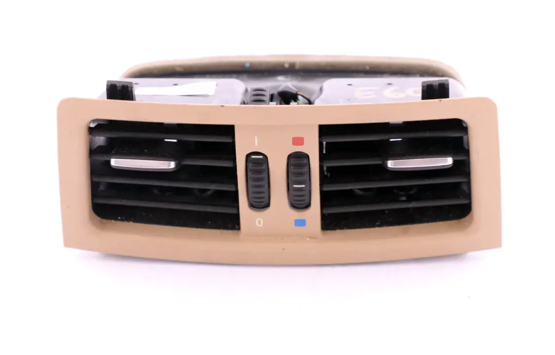 Vent Fresh Heat AC Air Grille Savanna Beige to BMW E90 E91 Rear Air with Part number 7130709 BMW E90 E91 Rear Air Vent Fresh Heat AC Air Grille Savanna Beige - SKU 7130709 - Part number 7130709