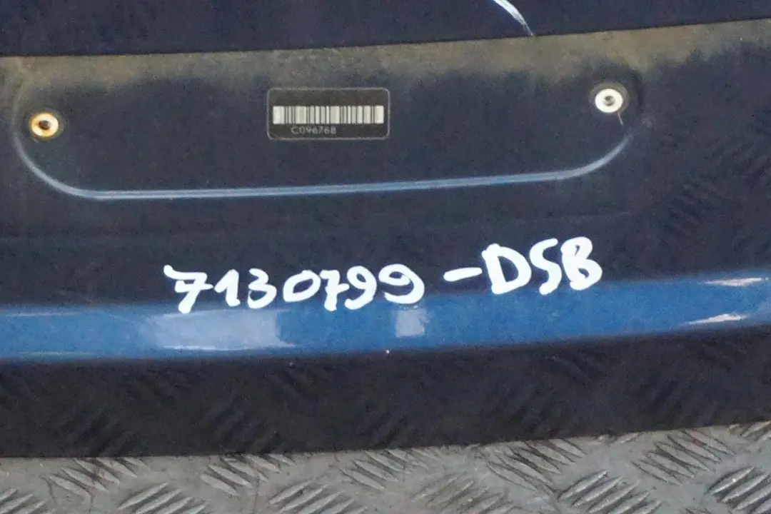 BMW 5 E61 Touring Tailgate Trunk Boot Lid Tiefseeblau Deep Sea Blue - A76 - SKU 7130799-DSB - Part number 7130799