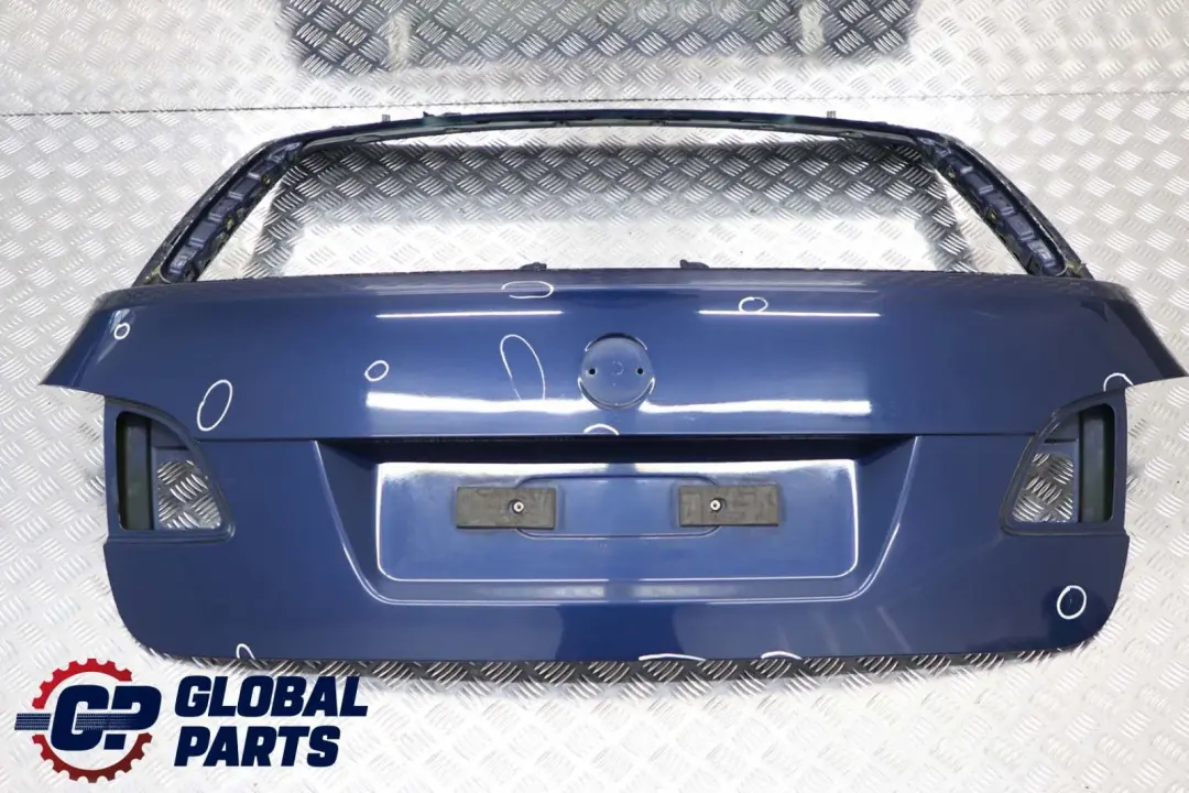 Trunk Boot Lid Mysticblau Mystic Blue Metallic - A07 to BMW 5 E61 Touring Tailgate with Part number 7130799 BMW 5 E61 Touring Tailgate Trunk Boot Lid Mysticblau Mystic Blue Metallic - A07 - SKU 7130799-MYS - Part number 7130799