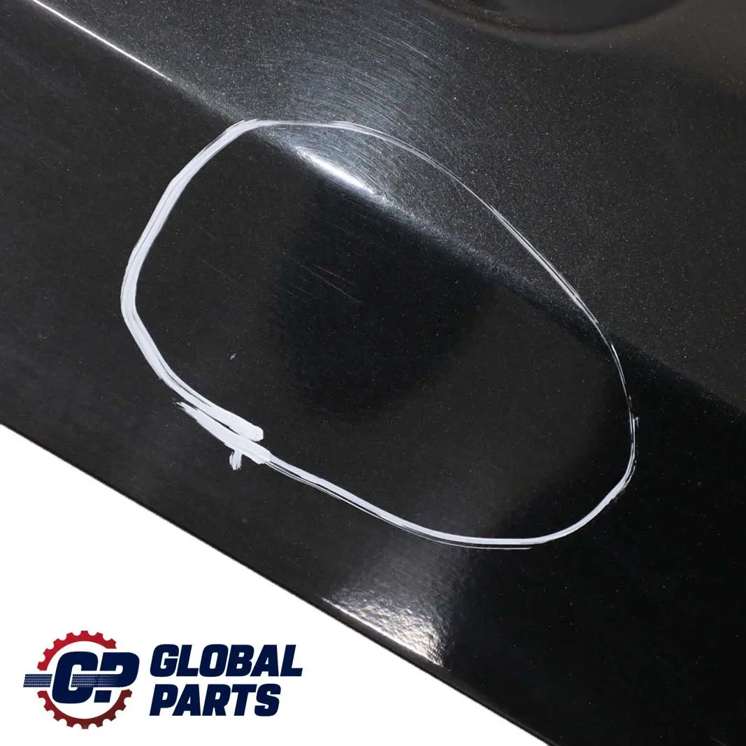 BMW X5 E53 3 Trunk Lid Bottom Lower Boot Tailgate Black Sapphire - 475 - SKU 7130827-BS3 - Part number 7130827