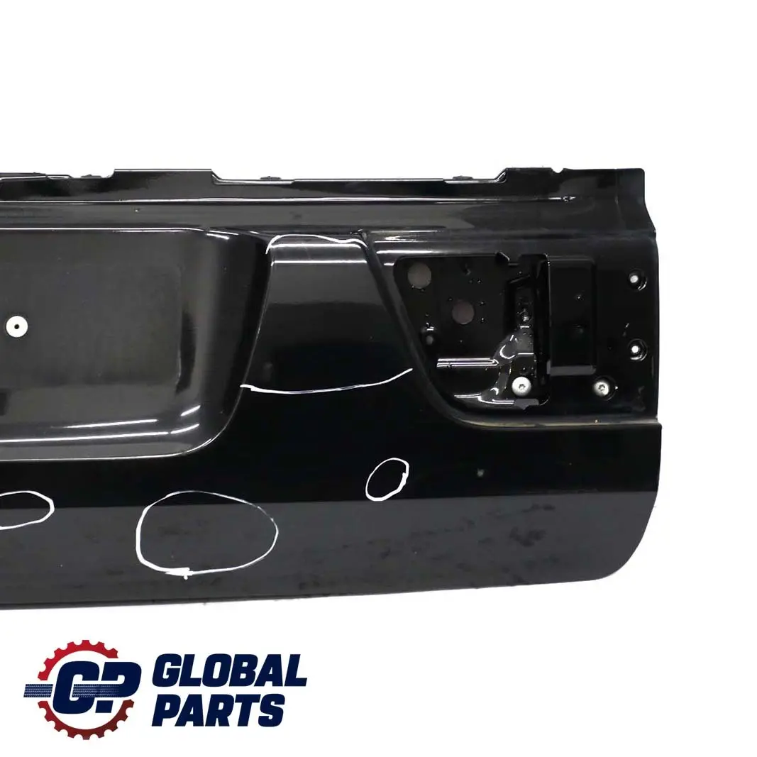 BMW X5 E53 3 Trunk Lid Bottom Lower Boot Tailgate Black Sapphire - 475 - SKU 7130827-BS3 - Part number 7130827