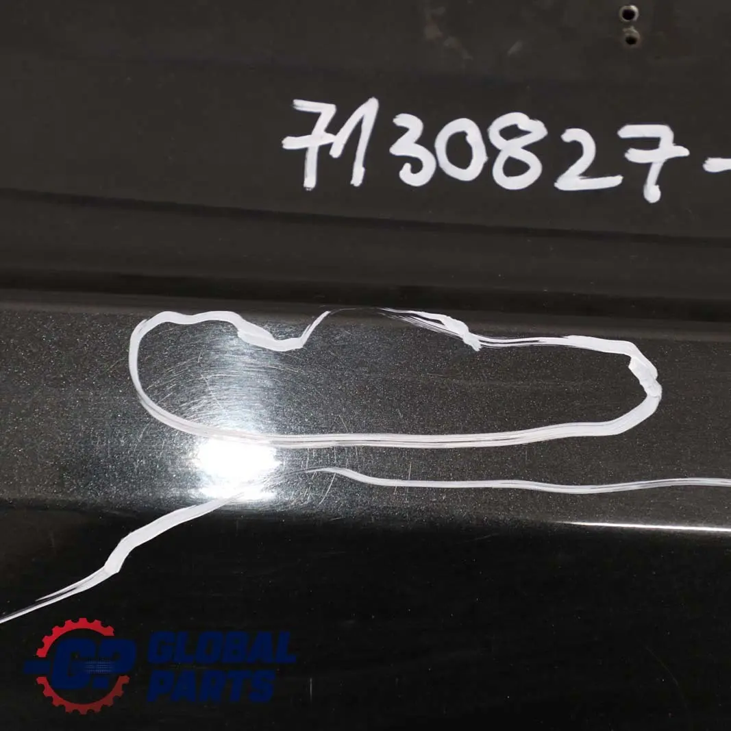 BMW X5 E53 3 Trunk Lid Bottom Lower Boot Tailgate Black Sapphire - 475 - SKU 7130827-BS3 - Part number 7130827