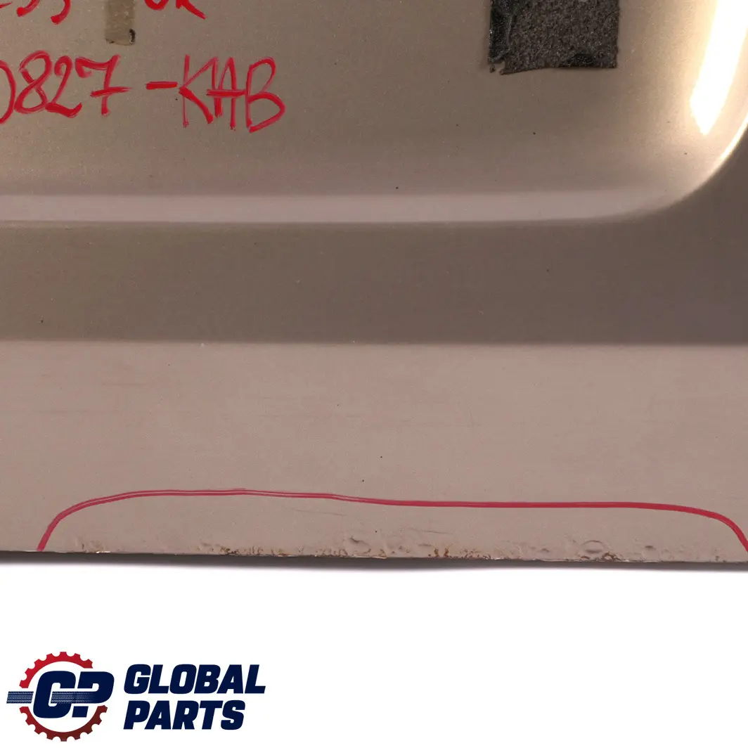 Trunk Lid Bottom Lower Boot Tailgate Kalahari Beige - 481 to BMW X5 Series E53 with Part number 7130827 BMW X5 Series E53 Trunk Lid Bottom Lower Boot Tailgate Kalahari Beige - 481 - SKU 7130827-KAB - Part number 7130827