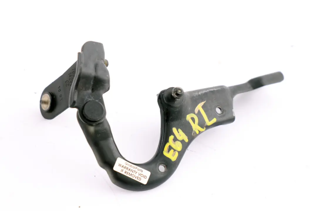 BMW 6 Series E64 LCI Rear Left Trunk Lid Hinge Tailgate N/S Black 7039773 - SKU 7130869-BLK - Part number 7130869