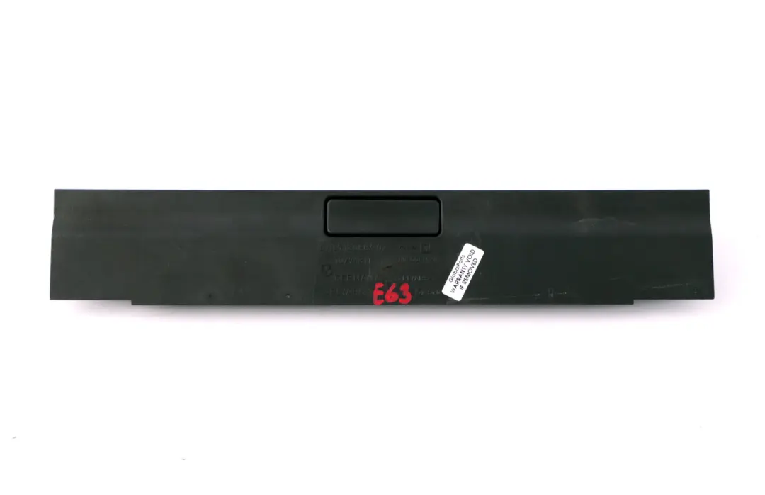 BMW 6 Series E63 E64 Glove Box Covering Cover Schwarz - SKU 7130884 - Part number 7130884