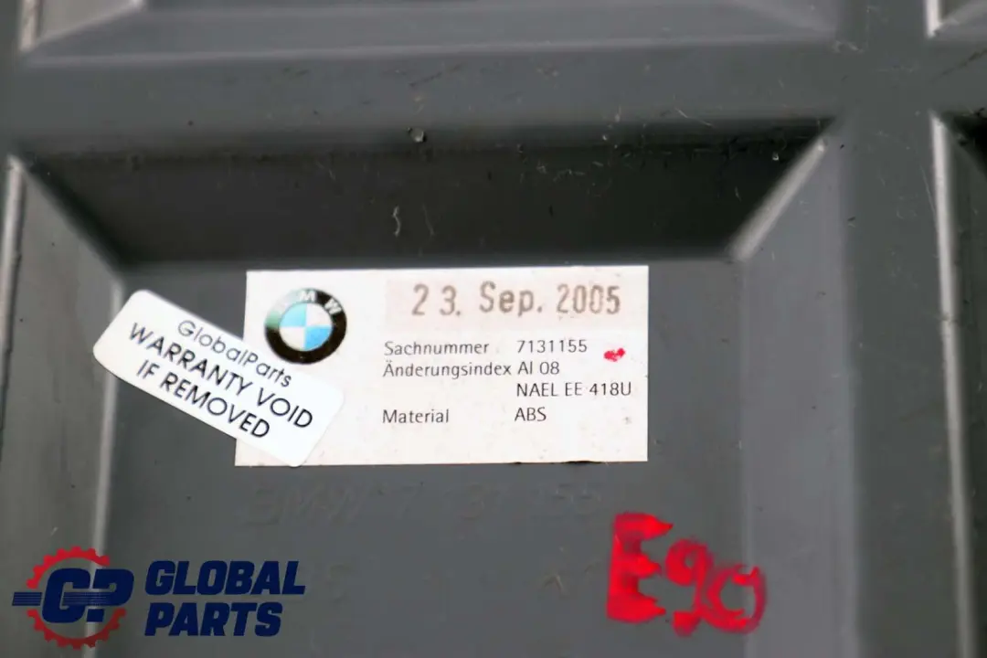 BMW E90 Cassetto Superiore Vano Bagagli 5147 - SKU 7131155 - Numero di parte 7131155