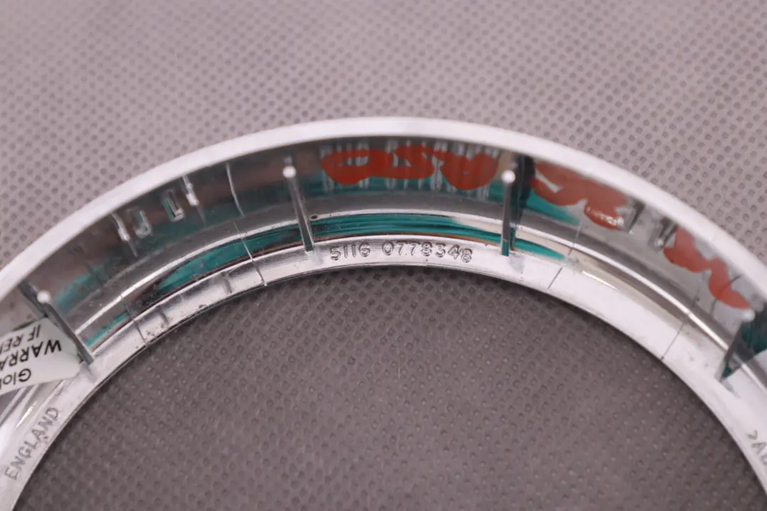 Consola Central Cromo Bota Anillo embellecedor para Mini Cooper R50 R52 R53 con número de pieza 7131186 Mini Cooper R50 R52 R53 Consola Central Cromo Bota Anillo embellecedor - SKU 7131186 - Número de pieza 7131186