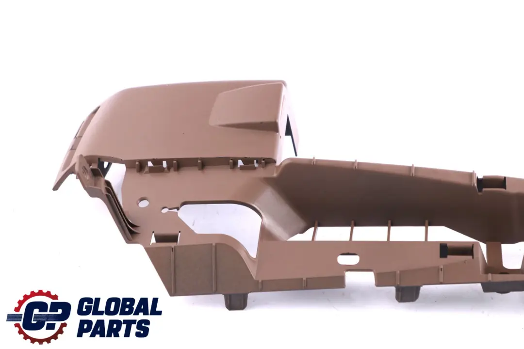 BMW 5 Series E61 E61N LCI Trunk Trim Panel Railing Boot Left N/S Brown 7050355 - SKU 7131335 - Part number 7131335