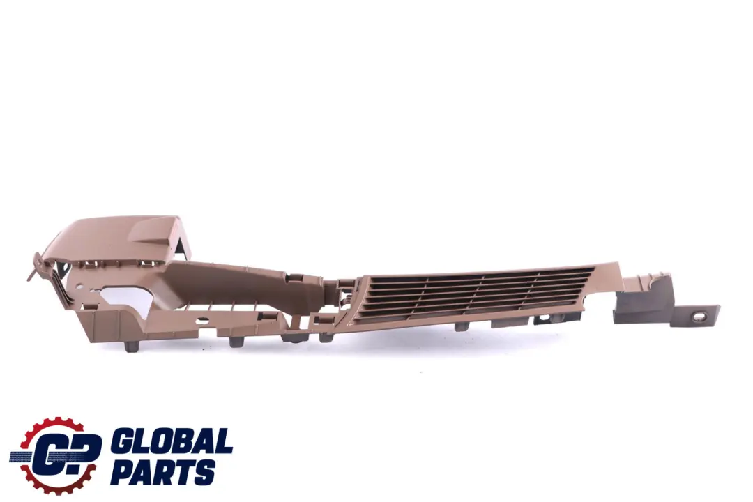 BMW 5 Series E61 E61N LCI Trunk Trim Panel Railing Boot Left N/S Brown 7050355 - SKU 7131335 - Part number 7131335