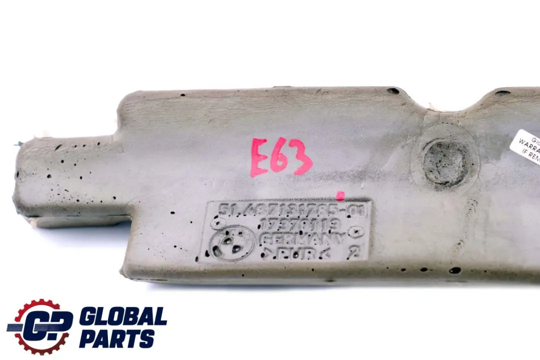 Sound Insulation Heater Heating BMW E63 E64 LCI - SKU 7131785 - Part number 7131785