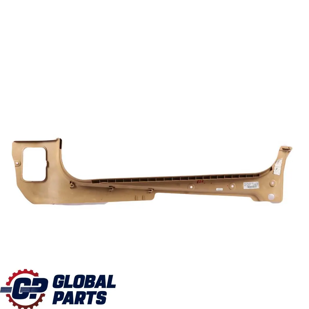 Front Left N/S Lateral Trim Panel Cover Bottom Beige to BMW Mini R52 Cabrio with Part number 7132097 BMW Mini R52 Cabrio Front Left N/S Lateral Trim Panel Cover Bottom Beige - SKU 7132097 - Part number 7132097