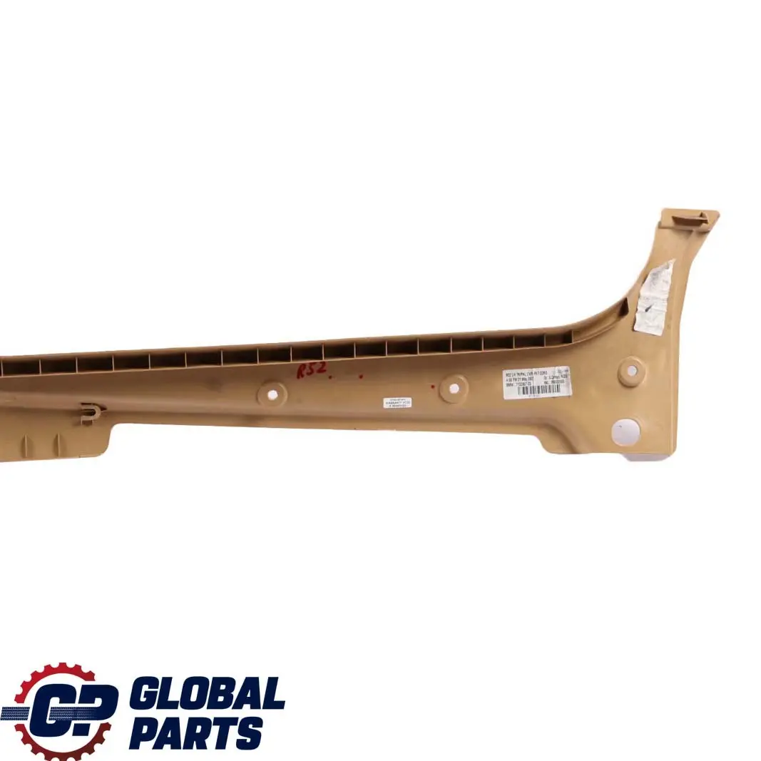 Front Left N/S Lateral Trim Panel Cover Bottom Beige to BMW Mini R52 Cabrio with Part number 7132097 BMW Mini R52 Cabrio Front Left N/S Lateral Trim Panel Cover Bottom Beige - SKU 7132097 - Part number 7132097