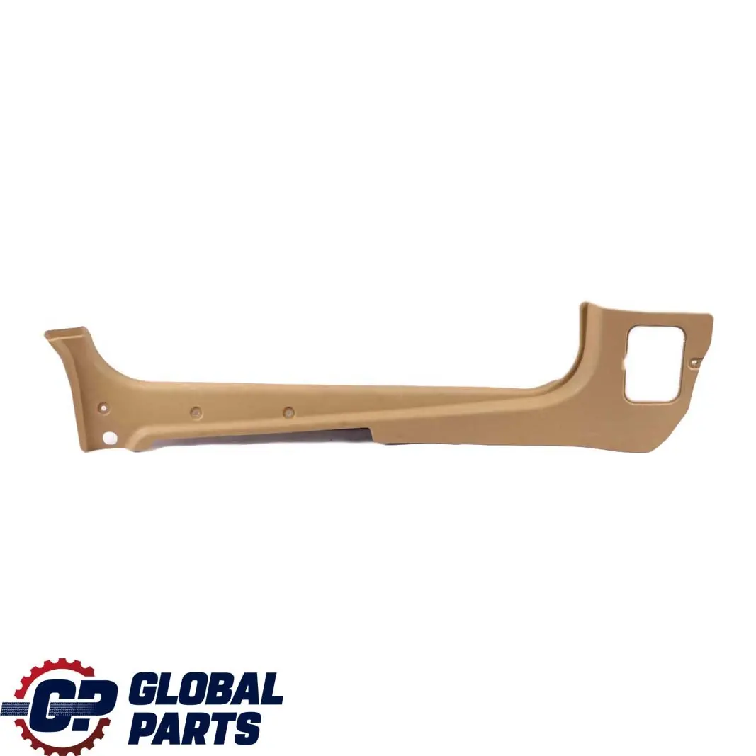 Front Left N/S Lateral Trim Panel Cover Bottom Beige to BMW Mini R52 Cabrio with Part number 7132097 BMW Mini R52 Cabrio Front Left N/S Lateral Trim Panel Cover Bottom Beige - SKU 7132097 - Part number 7132097