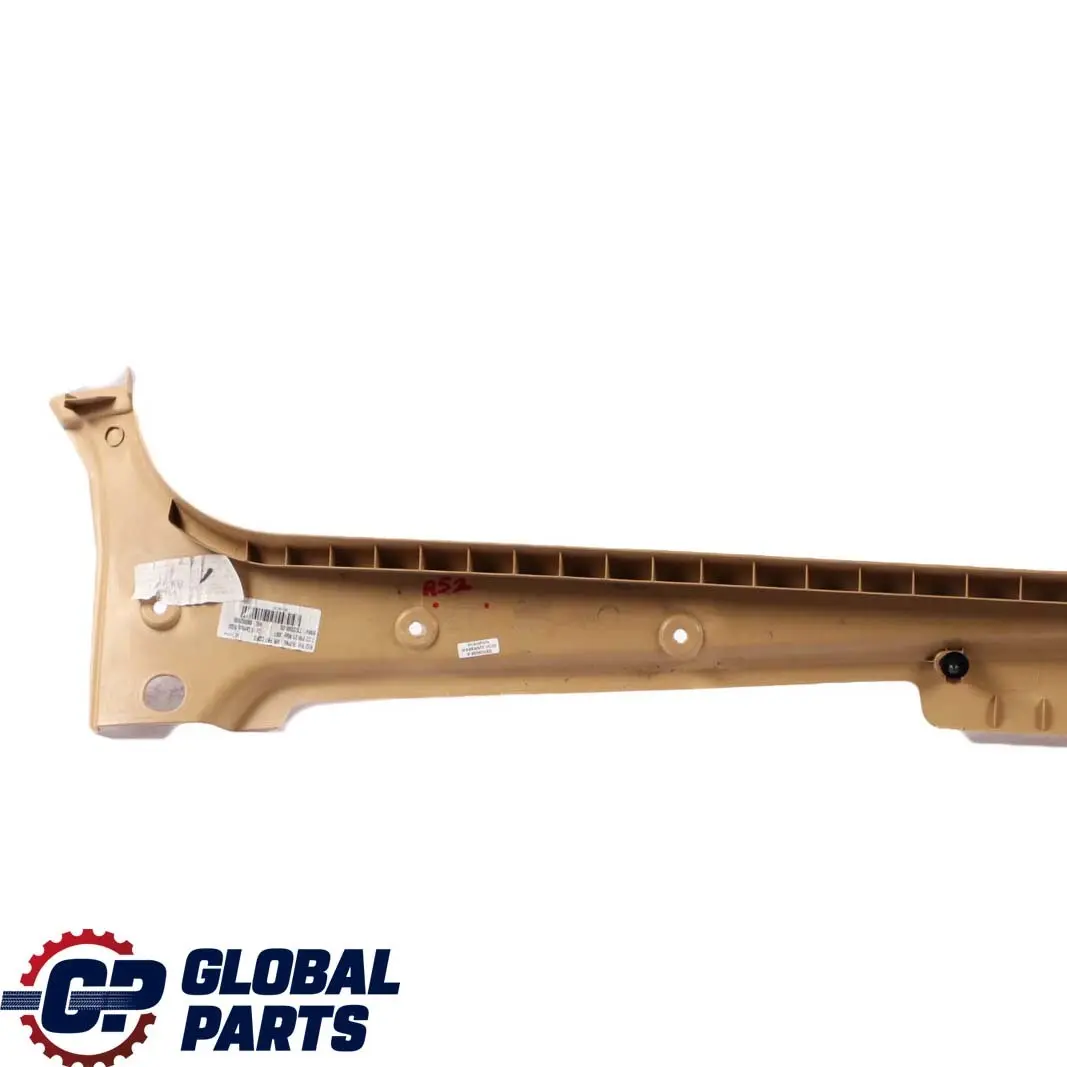 Front Right O/S Lateral Trim Panel Cover Bottom Beige to BMW Mini R52 Cabrio with Part number 7132098 BMW Mini R52 Cabrio Front Right O/S Lateral Trim Panel Cover Bottom Beige - SKU 7132098 - Part number 7132098