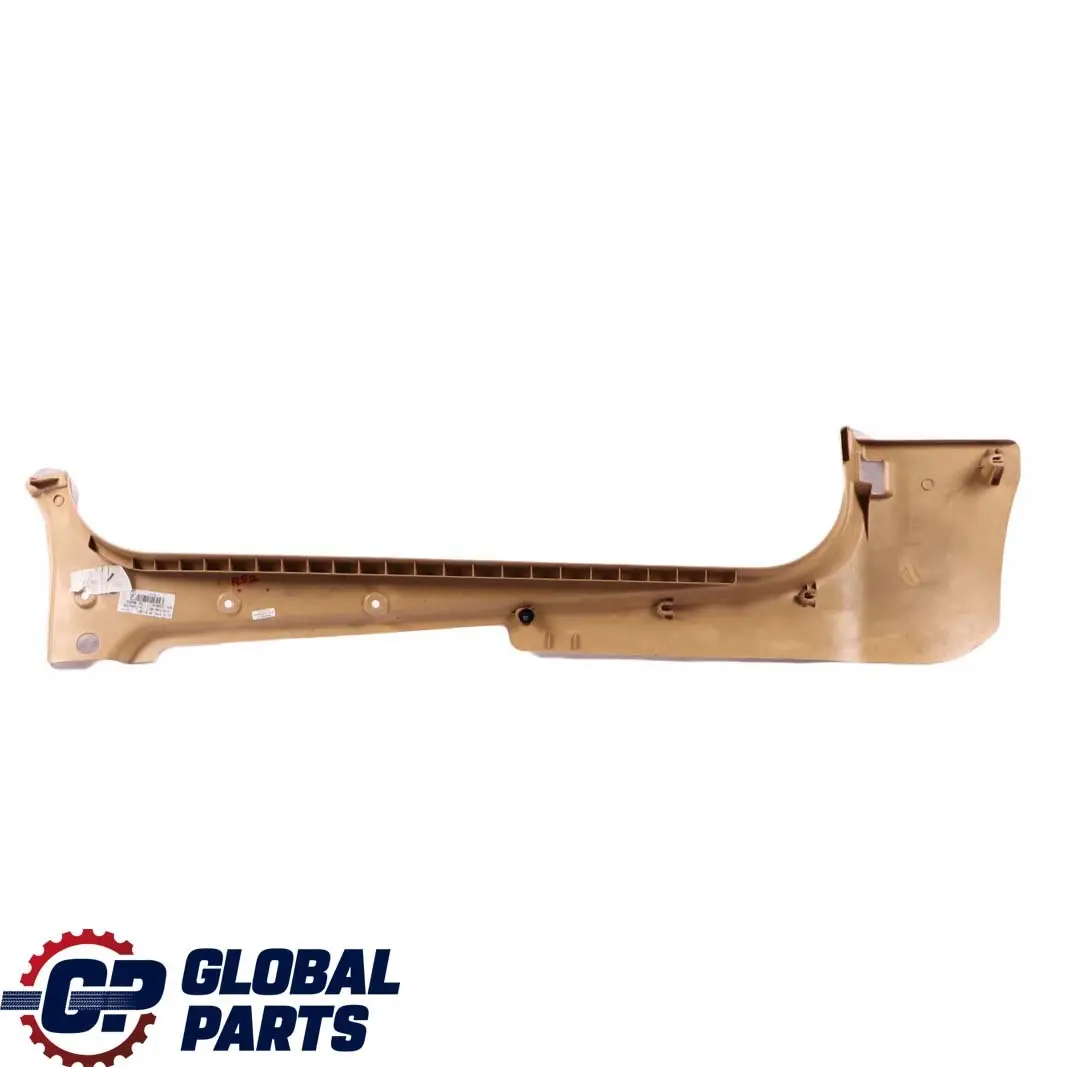 Front Right O/S Lateral Trim Panel Cover Bottom Beige to BMW Mini R52 Cabrio with Part number 7132098 BMW Mini R52 Cabrio Front Right O/S Lateral Trim Panel Cover Bottom Beige - SKU 7132098 - Part number 7132098