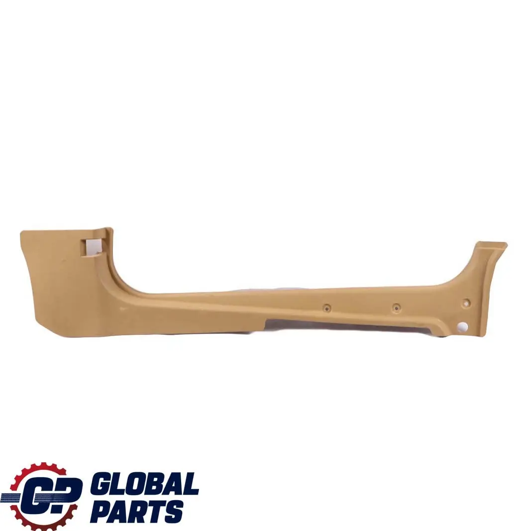Front Right O/S Lateral Trim Panel Cover Bottom Beige to BMW Mini R52 Cabrio with Part number 7132098 BMW Mini R52 Cabrio Front Right O/S Lateral Trim Panel Cover Bottom Beige - SKU 7132098 - Part number 7132098