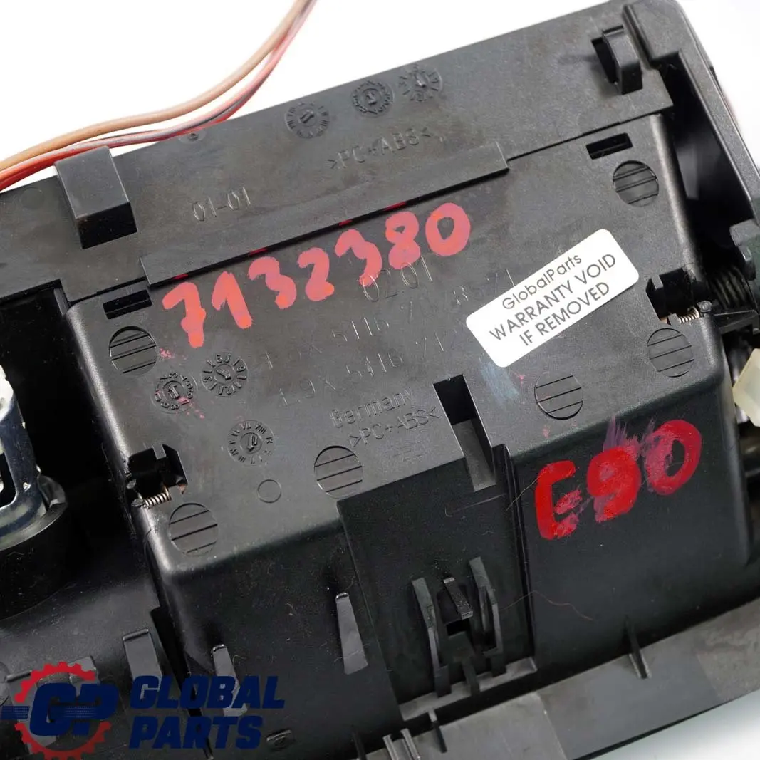 BMW 3 Series E90 E91 E93 Ashtray Ash Tray Front Centre Console - SKU 7132380 - Part number 7078571
