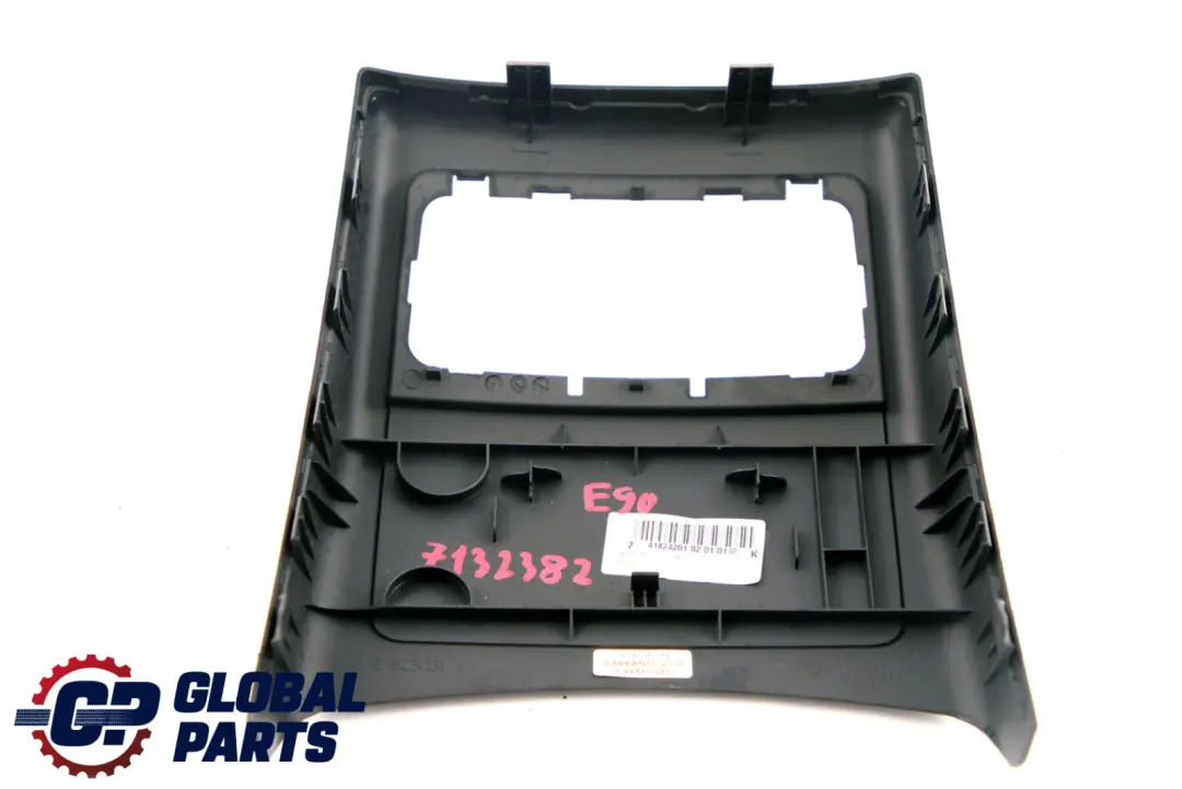 Covering Rear Trim Centre Console Black to BMW E90 E91 with Part number 7145681 BMW E90 E91 Covering Rear Trim Centre Console Black - SKU 7132382 - Part number 7145681