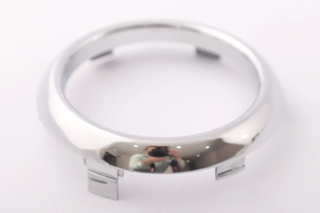 Front Panel Trim Ring Chrome to Mini Cooper One R50 R52 R53 with Part number 7132399 Mini Cooper One R50 R52 R53 Front Panel Trim Ring Chrome - SKU 7132399 - Part number 7132399