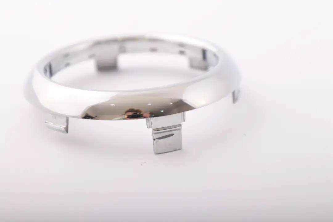 Front Panel Trim Ring Chrome to Mini Cooper One R50 R52 R53 with Part number 7132399 Mini Cooper One R50 R52 R53 Front Panel Trim Ring Chrome - SKU 7132399 - Part number 7132399