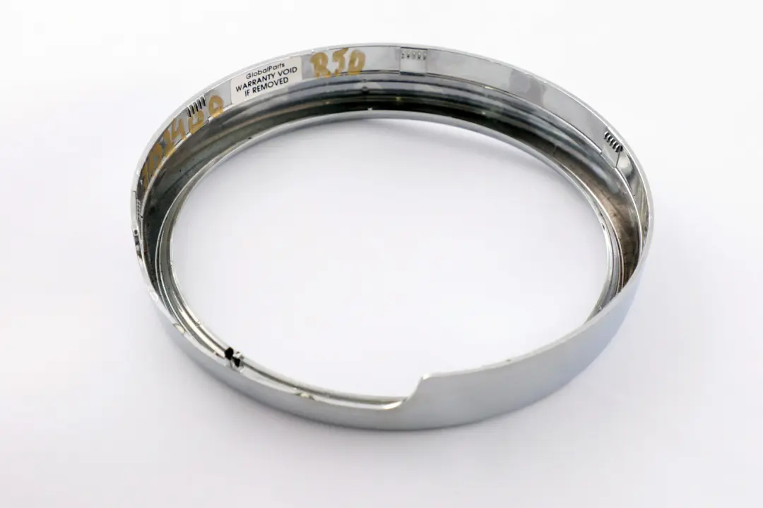 Front Panel Trim Ring Chrome to Mini Cooper One R50 R52 R53 with Part number 7132400 Mini Cooper One R50 R52 R53 Front Panel Trim Ring Chrome - SKU 7132400 - Part number 7132400