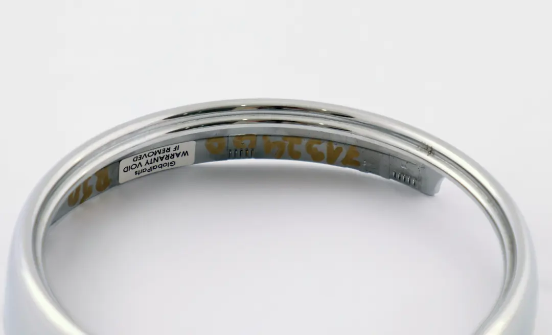 Front Panel Trim Ring Chrome to Mini Cooper One R50 R52 R53 with Part number 7132400 Mini Cooper One R50 R52 R53 Front Panel Trim Ring Chrome - SKU 7132400 - Part number 7132400