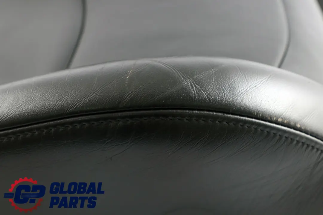 BMW Mini R50 R52 R53 Siège sport avant gauche, housse de dossier en cuir noir - SKU 7132545-1 - Numéro de pièce 7132545