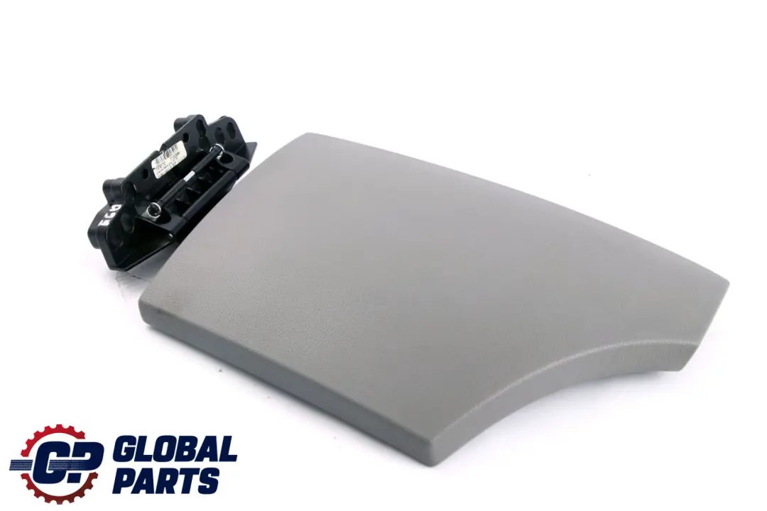 BMW 5 Series E60 E61 Leather Cover Centre Console Armrest Grey - SKU 7132684 - Part number 7132684