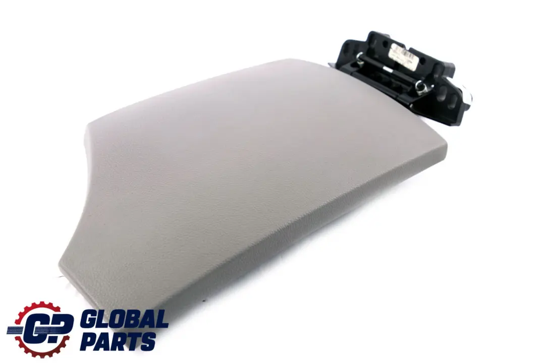 BMW 5 Series E60 E61 Leather Cover Centre Console Armrest Grey - SKU 7132684 - Part number 7132684
