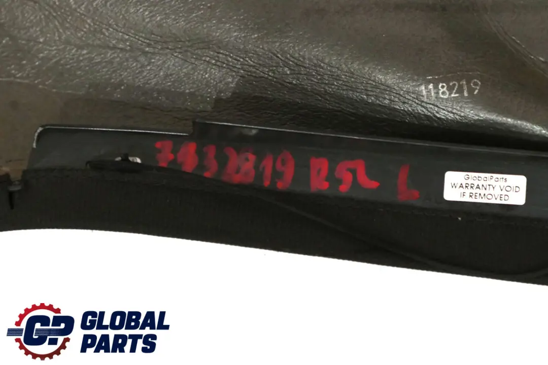 Folding Top Interior Left Right N/O/S Headlining Cover Set to BMW Mini R52 Cabrio with Part number 7132819 BMW Mini R52 Cabrio Folding Top Interior Left Right N/O/S Headlining Cover Set - SKU 7132819 - Part number 7132819