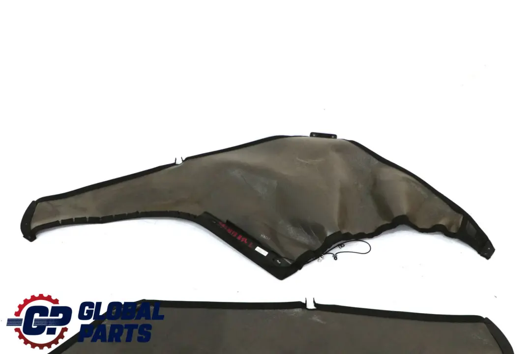 Folding Top Interior Left Right N/O/S Headlining Cover Set to BMW Mini R52 Cabrio with Part number 7132819 BMW Mini R52 Cabrio Folding Top Interior Left Right N/O/S Headlining Cover Set - SKU 7132819 - Part number 7132819