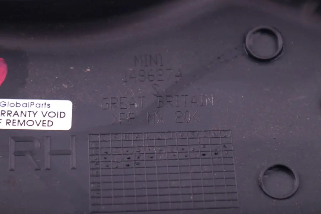 Couverture Exterieur Droite Noir Panther 1486274 pour Mini Cooper R50 R52 R53 à propos du numéro de pièce 7132838 Mini Cooper R50 R52 R53 Couverture Exterieur Droite Noir Panther 1486274 - SKU 7132838 - Numéro de pièce 7132838