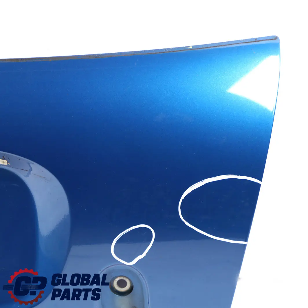 Trunk Lid Tailgate Boot Lid Hyper Blue - A28 to BMW Mini Cabrio Convertible R52 with Part number 7132880 BMW Mini Cabrio Convertible R52 Trunk Lid Tailgate Boot Lid Hyper Blue - A28 - SKU 7132880-HYB - Part number 7132880