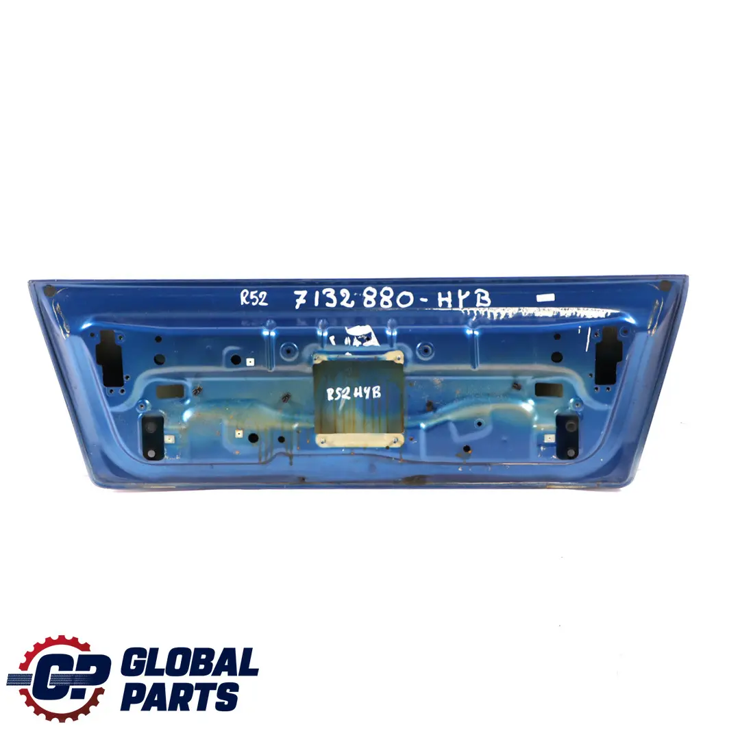 BMW Mini Cabrio Convertible R52 Trunk Lid Tailgate Boot Lid Hyper Blue - A28 - SKU 7132880-HYB - Part number 7132880