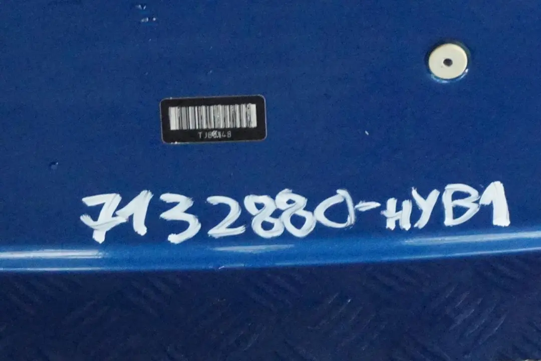 Trunk Lid Tailgate Boot Lid Hyper Blue - A28 to BMW Mini Cabrio Convertible R52 with Part number 7132880 BMW Mini Cabrio Convertible R52 Trunk Lid Tailgate Boot Lid Hyper Blue - A28 - SKU 7132880-HYB1 - Part number 7132880
