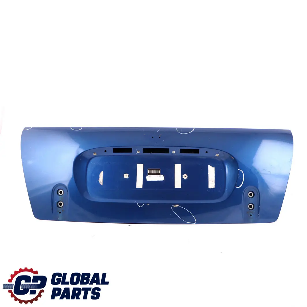 Trunk Lid Tailgate Boot Lid Lightning Blue to Mini Cooper R52 Cabrio Convertible with Part number 7132880 Mini Cooper R52 Cabrio Convertible Trunk Lid Tailgate Boot Lid Lightning Blue - SKU 7132880-LB1 - Part number 7132880