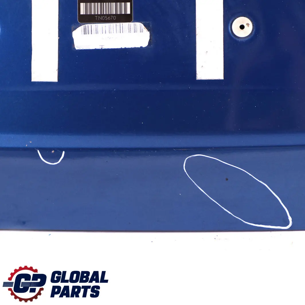 Trunk Lid Tailgate Boot Lid Lightning Blue to Mini Cooper R52 Cabrio Convertible with Part number 7132880 Mini Cooper R52 Cabrio Convertible Trunk Lid Tailgate Boot Lid Lightning Blue - SKU 7132880-LB1 - Part number 7132880