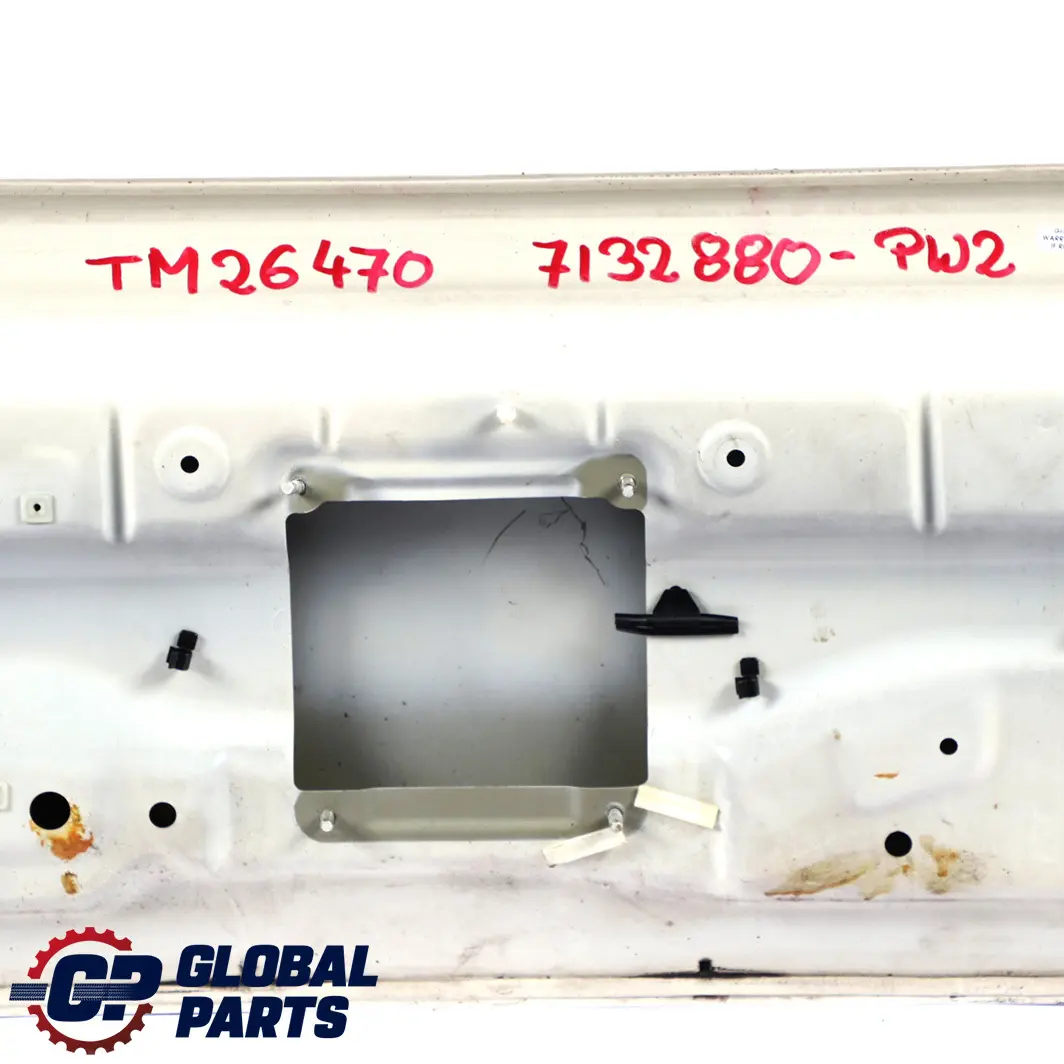 BMW Mini Cabrio Convertible R52 2 Trunk Lid Tailgate Boot Lid Pepper White - SKU 7132880-PW2 - Part number 7132880