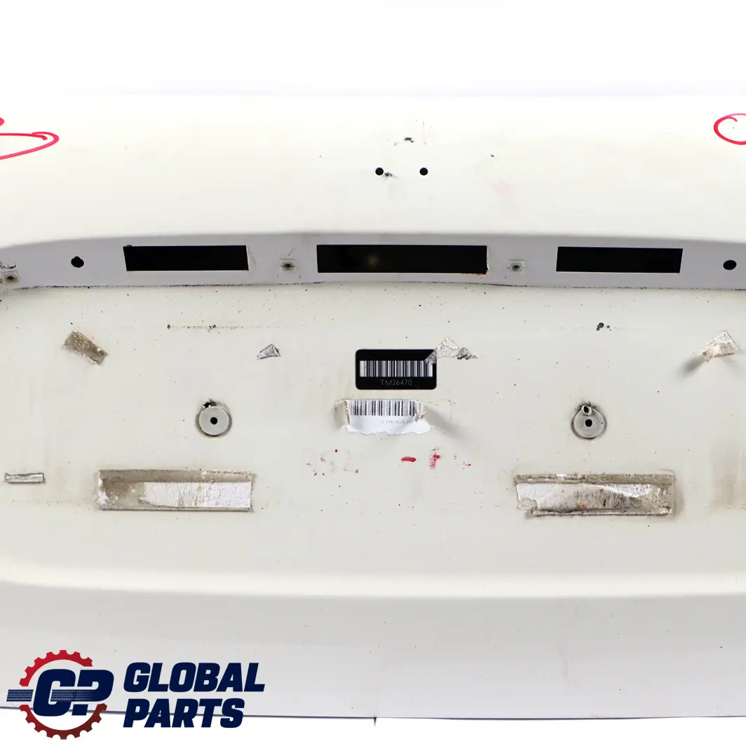 Trunk Lid Tailgate Boot Lid Pepper White to BMW Mini Cabrio Convertible R52 2 with Part number 7132880 BMW Mini Cabrio Convertible R52 2 Trunk Lid Tailgate Boot Lid Pepper White - SKU 7132880-PW2 - Part number 7132880