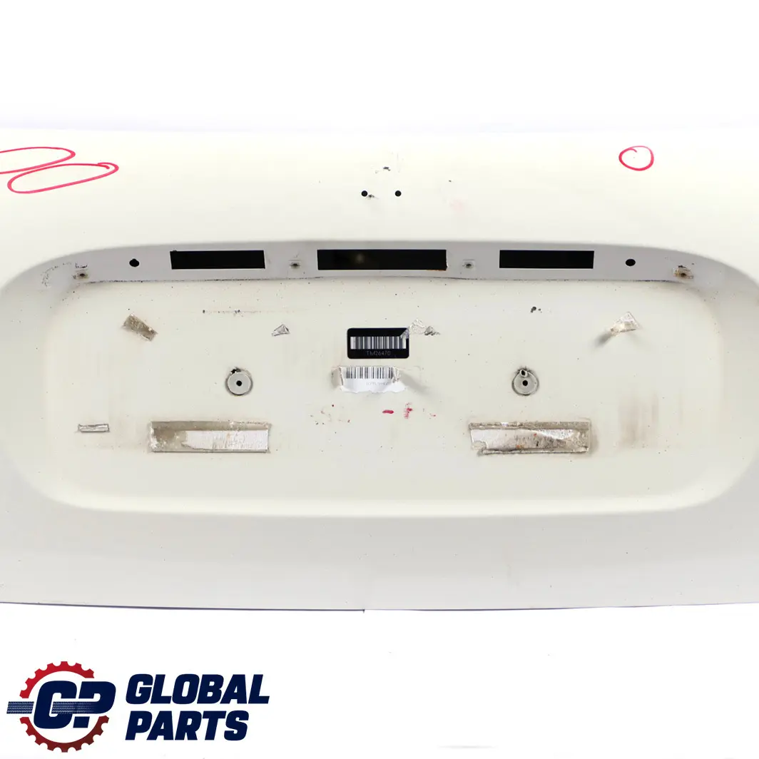BMW Mini Cabrio Convertible R52 2 Trunk Lid Tailgate Boot Lid Pepper White - SKU 7132880-PW2 - Part number 7132880