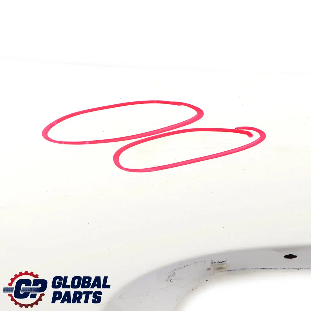 BMW Mini Cabrio Convertible R52 2 Trunk Lid Tailgate Boot Lid Pepper White - SKU 7132880-PW2 - Part number 7132880