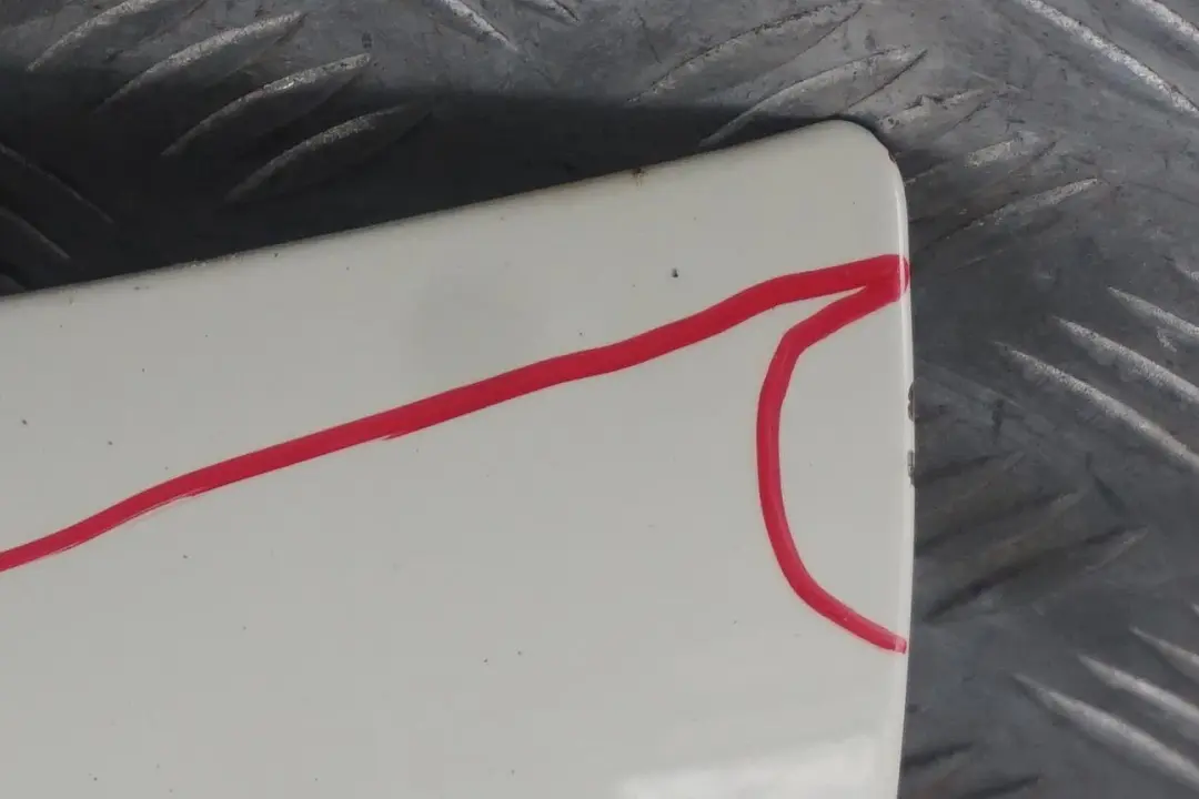 BMW Mini Cabrio Convertible R52 3 Trunk Lid Tailgate Boot Lid Pepper White 850 - SKU 7132880-PW3 - Part number 7132880