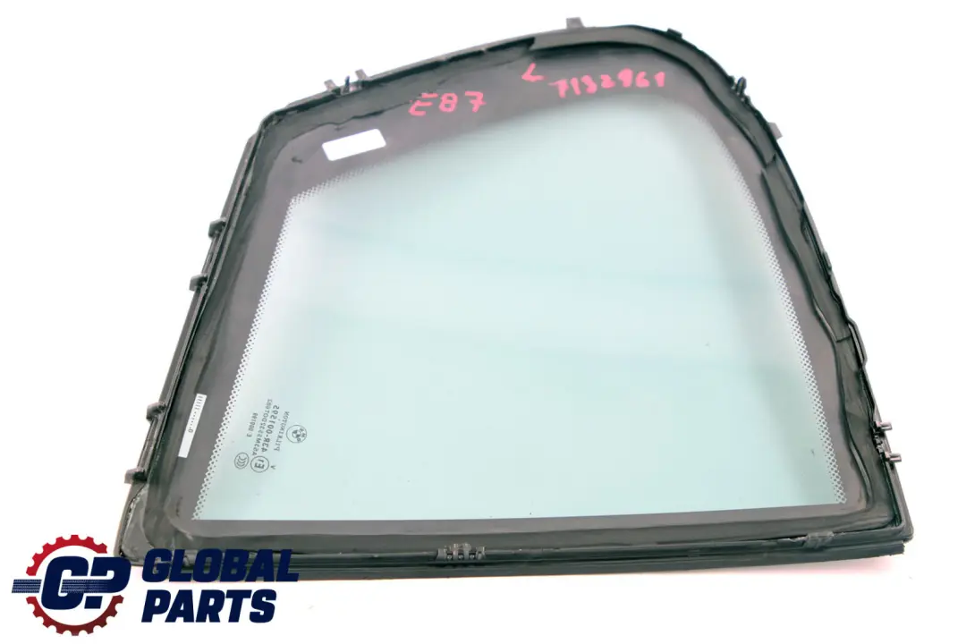 Disque etroit Sonnenschutzglas Arriere Gauche Ssg AS3 pour BMW E87 E87N LCI à propos du numéro de pièce 7132961 BMW E87 E87N LCI Disque etroit Sonnenschutzglas Arriere Gauche Ssg AS3 - SKU 7132961 - Numéro de pièce 7132961