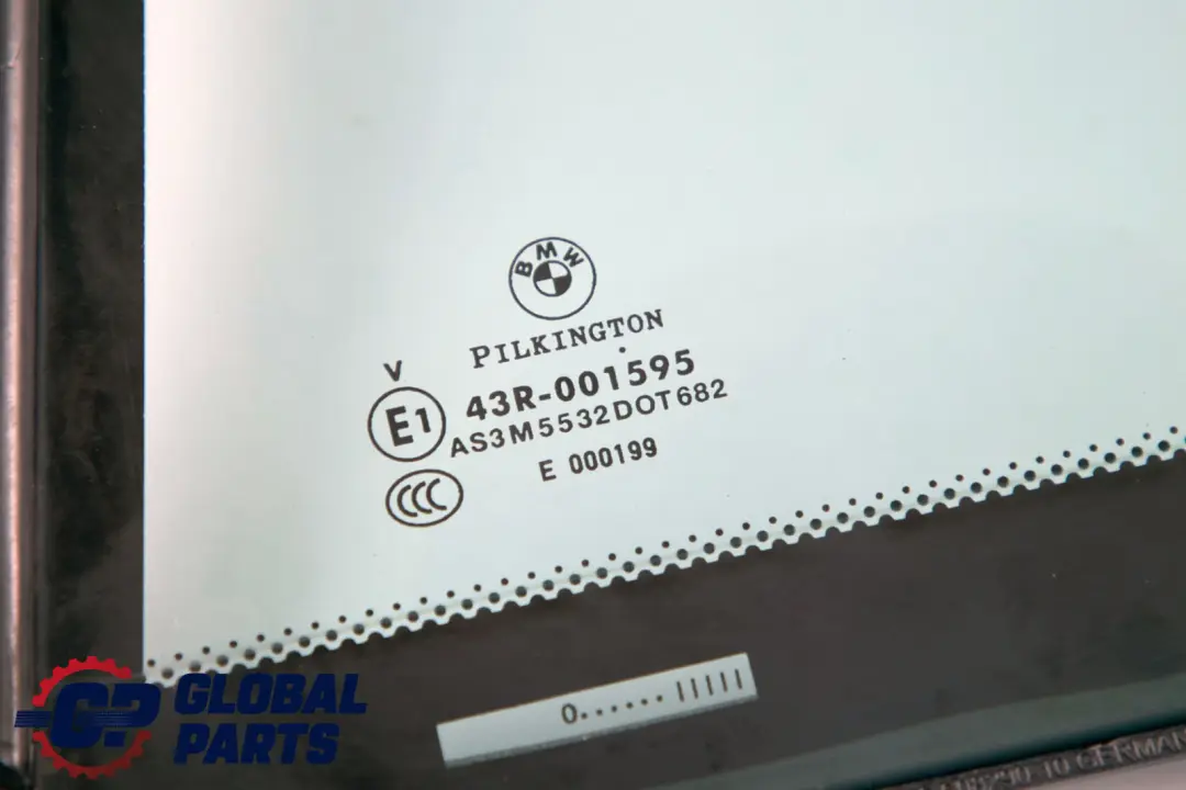 BMW E87 E87N LCI Türscheibe Fest Sonnenschutzglas Hinten Links SSG AS3 - SKU 7132961 - Teilenummer 7132961
