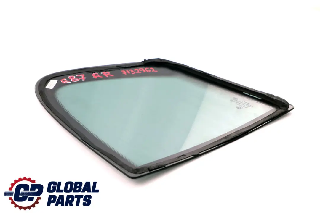 BMW 1 Series E87 E87N LCI Fixed Door Window Glass Right Rear Black AS3 O/S - SKU 7132962 - Part number 7132962