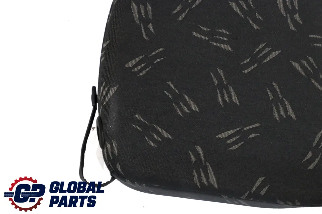 BMW Mini Cabrio R52 Rear Right O/S Cloth Fabric Seat Cushion Backrest Black - SKU 7133020 - Part number 7133020