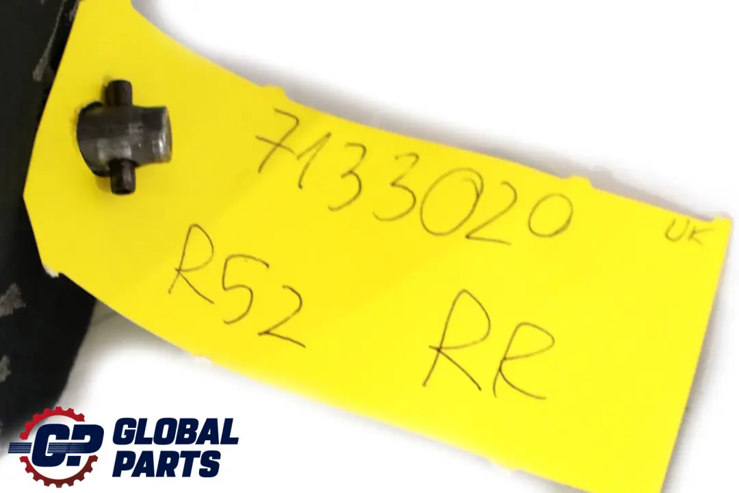 Mini Cooper R52 Cabrio Riferimento Resto Tessuto SX Sedile Sedili - SKU 7133020 - Numero di parte 7133020